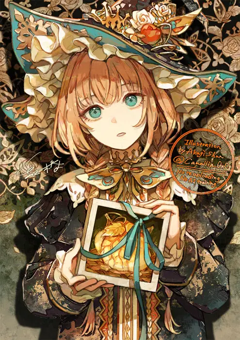リ*メ様 オリジナル手描きイラスト 「来春」 リ*メ様 オリジナル手描きイラスト 「来春」