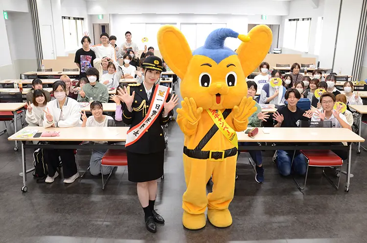 学内イベント情報】警視庁渋谷警察署による痴漢被害防止の講習会を開催
