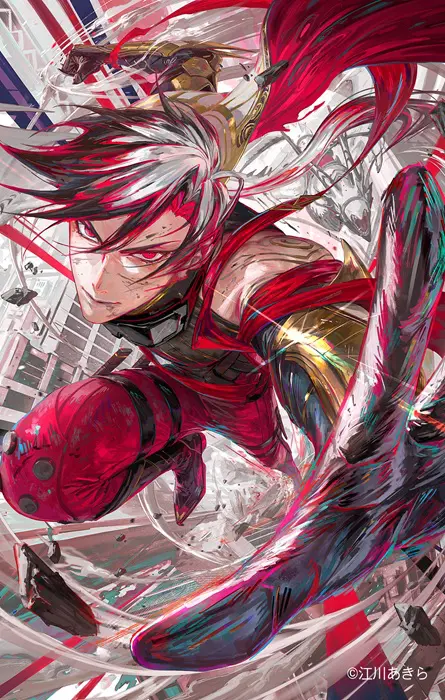 江川あきら 魂魄のアートパネル 死神商人 ウツロギリス　CNPトレカ 4/25(土)開催決定！】イラストレーター・江川あきらさんが特別登壇