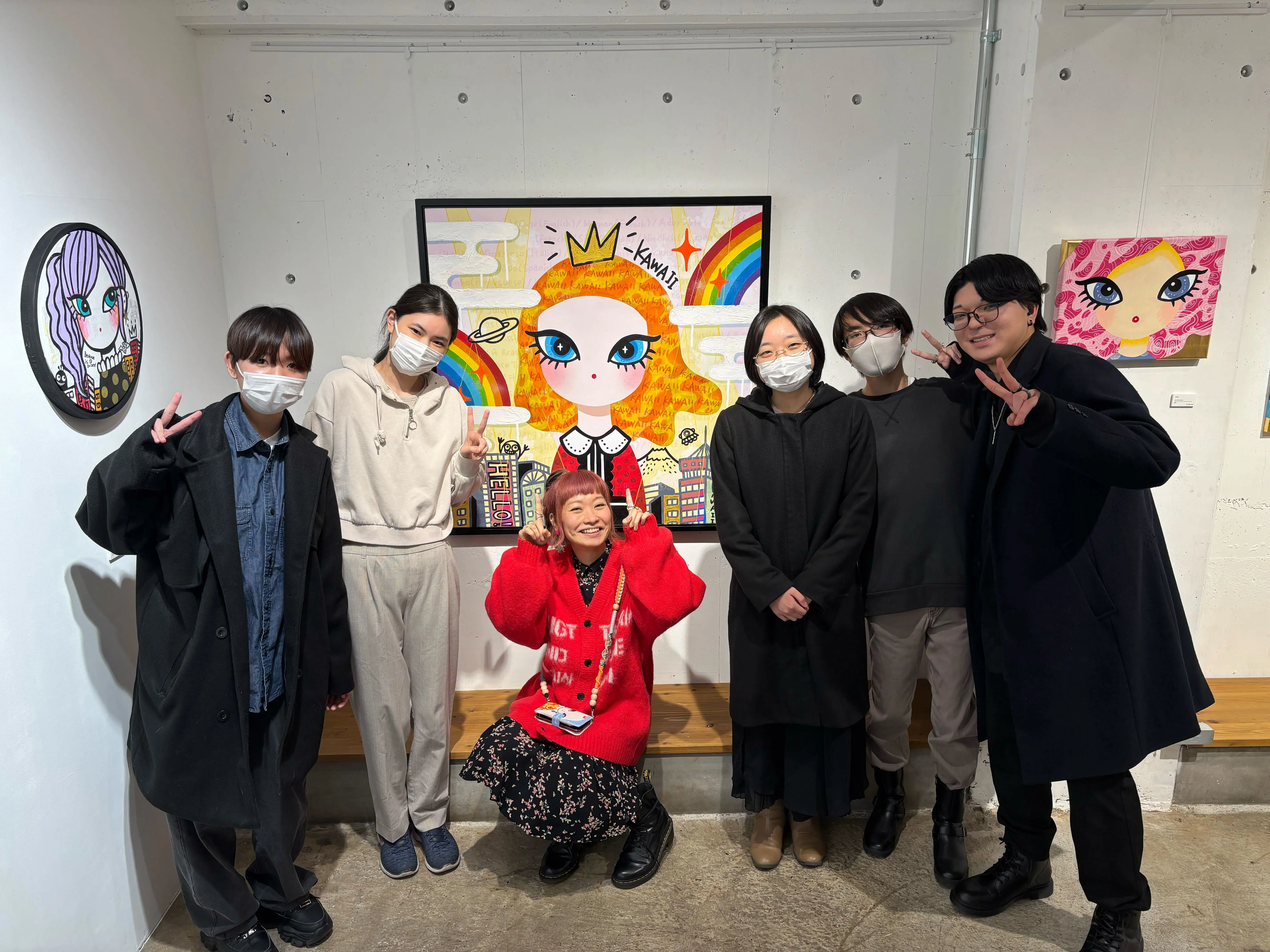 作品展情報】Nobby 先生の個展『KAWAII!!!』が開催中です 【専門学校